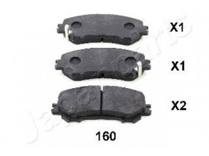 JAPANPARTS PA-160AF stabdžių trinkelių rinkinys, diskinis stabdys 
 Techninės priežiūros dalys -> Papildomas remontas
D1060-4BA0A, D1060-4EA0A