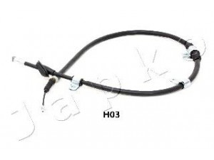 JAPKO 131H03 trosas, stovėjimo stabdys 
 Stabdžių sistema -> Valdymo svirtys/trosai
5976027301, 5976027301