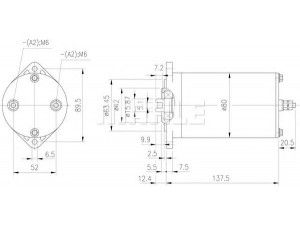 MAHLE ORIGINAL MM 235 elektrovariklis