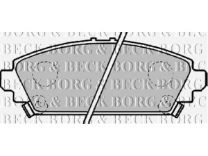 BORG & BECK BBP1995 stabdžių trinkelių rinkinys, diskinis stabdys 
 Techninės priežiūros dalys -> Papildomas remontas
06450S6FE50, 06450S6FE51, 45022S1AE60
