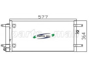 PARTS-MALL PXNC2-008 kondensatorius, oro kondicionierius 
 Oro kondicionavimas -> Kondensatorius
7M3820411A