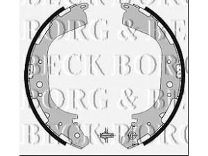 BORG & BECK BBS6200 stabdžių trinkelių komplektas 
 Techninės priežiūros dalys -> Papildomas remontas