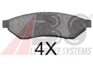 A.B.S. 37438 OE stabdžių trinkelių rinkinys, diskinis stabdys 
 Techninės priežiūros dalys -> Papildomas remontas
96496763