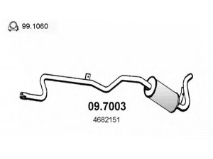 ASSO 09.7003 galinis duslintuvas 
 Išmetimo sistema -> Duslintuvas
4682151