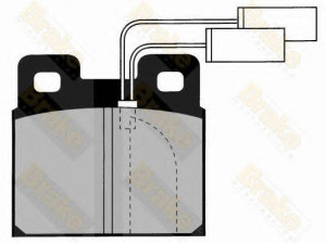 Brake ENGINEERING PA431 stabdžių trinkelių rinkinys, diskinis stabdys 
 Techninės priežiūros dalys -> Papildomas remontas
0000060730542, 0000060760104, 0060720648