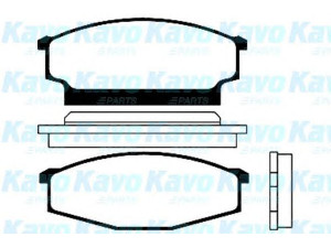 KAVO PARTS BP-6512 stabdžių trinkelių rinkinys, diskinis stabdys 
 Techninės priežiūros dalys -> Papildomas remontas
41060T6490, 41060T7891