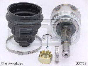 CDX 337/29 jungčių komplektas, kardaninis velenas 
 Ratų pavara -> Sujungimai/komplektas