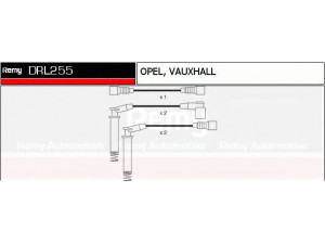 DELCO REMY DRL255 uždegimo laido komplektas 
 Kibirkšties / kaitinamasis uždegimas -> Uždegimo laidai/jungtys
1612497, 1612531