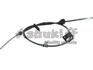 ASHUKI HRK12444 trosas, stovėjimo stabdys 
 Stabdžių sistema -> Valdymo svirtys/trosai
54410-77E00