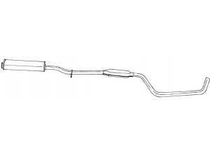 AKS DASIS SG53421 vidurinis duslintuvas