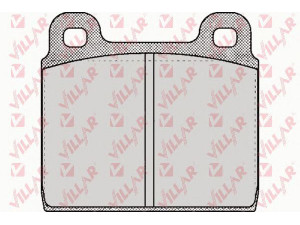 VILLAR 626.0026 stabdžių trinkelių rinkinys, diskinis stabdys 
 Techninės priežiūros dalys -> Papildomas remontas
211698151C, 251698151, 251698151A