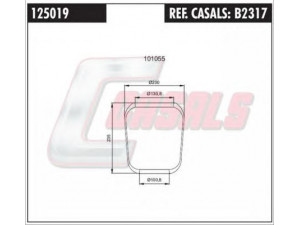 CASALS B2317 dėklas, pneumatinė pakaba
41006926
