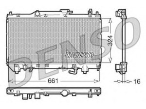 DENSO DRM50017 radiatorius, variklio aušinimas 
 Aušinimo sistema -> Radiatorius/alyvos aušintuvas -> Radiatorius/dalys
1640002310