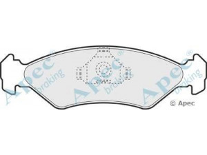 APEC braking PAD959 stabdžių trinkelių rinkinys, diskinis stabdys 
 Techninės priežiūros dalys -> Papildomas remontas
1010502, 1042687