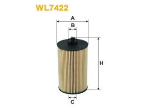 WIX FILTERS WL7422 alyvos filtras 
 Filtrai -> Alyvos filtras
71744410, 5650359, 650172, 55353324