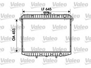 VALEO 731261 radiatorius, variklio aušinimas 
 Aušinimo sistema -> Radiatorius/alyvos aušintuvas -> Radiatorius/dalys
1953240, 1953240, 21410-0F521, 214100F521