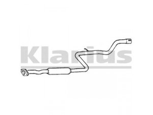KLARIUS 250068 vidurinis duslintuvas 
 Išmetimo sistema -> Duslintuvas
2003060A00, 2003060A00KE, L003060A00