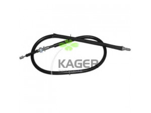 KAGER 19-0542 trosas, stovėjimo stabdys 
 Stabdžių sistema -> Valdymo svirtys/trosai
4745.G6, 96121652
