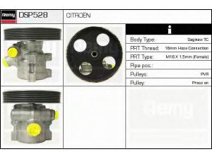 DELCO REMY DSP528 hidraulinis siurblys, vairo sistema 
 Vairavimas -> Vairo pavara/siurblys