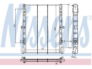 NISSENS 64074 radiatorius, variklio aušinimas 
 Aušinimo sistema -> Radiatorius/alyvos aušintuvas -> Radiatorius/dalys
1321888, 371625, 570451