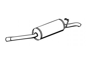 WALKER 14999 galinis duslintuvas 
 Išmetimo sistema -> Duslintuvas
6183987, 6188010