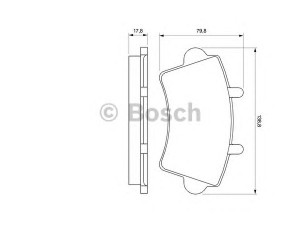 BOSCH 0 986 424 614 stabdžių trinkelių rinkinys, diskinis stabdys 
 Techninės priežiūros dalys -> Papildomas remontas
4402993, 4404585, 9110993, 9112585