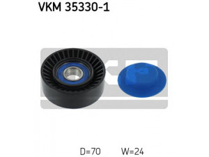 SKF VKM 35330-1 kreipiantysis skriemulys, V formos rumbuotas diržas