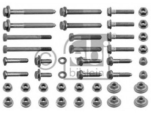 FEBI BILSTEIN 24804 montavimo komplektas, valdymo svirtis 
 Ašies montavimas/vairavimo mechanizmas/ratai -> Valdymo svirtis/pasukamosios svirties sujungimas -> Vairo trauklės (valdymo svirtis, išilginis balansyras, diago
KIT 07