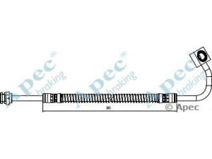 APEC braking HOS4019 stabdžių žarnelė
0K01143830C