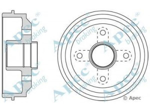 APEC braking DRM9142 stabdžių būgnas 
 Stabdžių sistema -> Būgninis stabdys -> Stabdžių būgnas
424735, 424744, 95659622, 424735