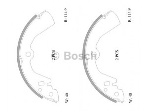 BOSCH 0 986 AB0 042 stabdžių trinkelių komplektas 
 Techninės priežiūros dalys -> Papildomas remontas
44060 98E25