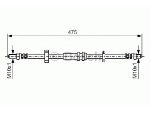 BOSCH 1 987 476 750 stabdžių žarnelė 
 Stabdžių sistema -> Stabdžių žarnelės
0000071736938, 60559895, 60559895