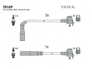TESLA T618P uždegimo laido komplektas 
 Kibirkšties / kaitinamasis uždegimas -> Uždegimo laidai/jungtys
90919-22358, 90919-22371