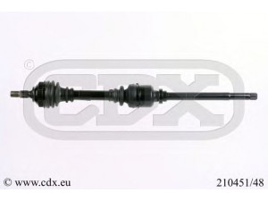 CDX 210451/48 kardaninis velenas 
 Ratų pavara -> Kardaninis velenas