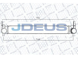 JDEUS 825M25A tarpinis suslėgto oro aušintuvas, kompresorius 
 Variklis -> Oro tiekimas -> Įkrovos agregatas (turbo/superįkrova) -> Tarpinis suslėgto oro aušintuvas
6R0145805, 6R0145805B