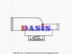 AKS DASIS 750902N termostatas, aušinimo skystis 
 Aušinimo sistema -> Termostatas/tarpiklis -> Thermostat