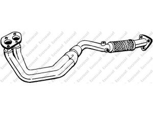 BOSAL 840-219 išleidimo kolektorius 
 Išmetimo sistema -> Išmetimo vamzdžiai
46 402 478, 7 665 220, 46 402 478