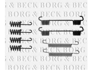 BORG & BECK BBK6190 priedų komplektas, diskinių stabdžių trinkelės 
 Stabdžių sistema -> Diskinis stabdys -> Stabdžių dalys/priedai
