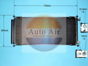 AUTO AIR GLOUCESTER 16-8898 kondensatorius, oro kondicionierius 
 Oro kondicionavimas -> Kondensatorius
80110SAA013