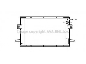 AVA QUALITY COOLING IV2028 radiatorius, variklio aušinimas 
 Aušinimo sistema -> Radiatorius/alyvos aušintuvas -> Radiatorius/dalys
8585021, 93802646, 93807661