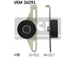 SKF VKM 36091 įtempiklio skriemulys, V formos rumbuotas diržas 
 Diržinė pavara -> V formos rumbuotas diržas/komplektas -> Įtempiklio skriemulys
11750-00Q0E, 11925-00QAB, 77 00 105 325
