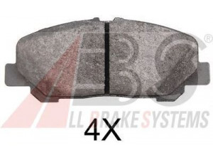 A.B.S. 37785 stabdžių trinkelių rinkinys, diskinis stabdys 
 Techninės priežiūros dalys -> Papildomas remontas
04465-28520