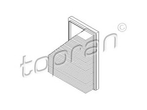 TOPRAN 501 170 oro filtras 
 Filtrai -> Oro filtras
1372 7 529 261, 7 529 261