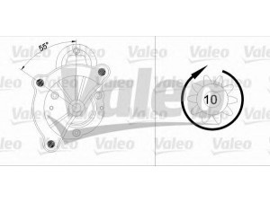 VALEO 455960 starteris 
 Elektros įranga -> Starterio sistema -> Starteris
5802-CY, 5802-FJ, 5802-M3, 5802-V5