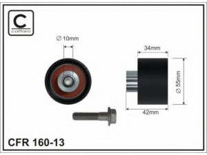 CAFFARO 160-13 kreipiantysis skriemulys, paskirstymo diržas 
 Diržinė pavara -> Paskirstymo diržas/komplektas -> Laisvasis/kreipiamasis skriemulys
0K551-12740A, 0K88R12740, 0K55112740A