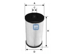 UFI 26.007.00 kuro filtras 
 Filtrai -> Kuro filtras
3C0127434