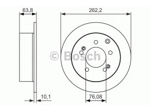 BOSCH 0 986 479 061 stabdžių diskas 
 Stabdžių sistema -> Diskinis stabdys -> Stabdžių diskas
58411 2K300