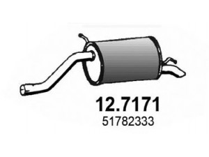 ASSO 12.7171 galinis duslintuvas 
 Išmetimo sistema -> Duslintuvas
51782333, 55700855