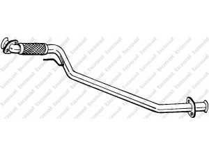 BOSAL 851-351 išleidimo kolektorius 
 Išmetimo sistema -> Išmetimo vamzdžiai
638 490 15 19, 638 490 31 19