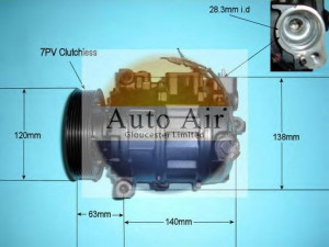 AUTO AIR GLOUCESTER 14-9649R kompresorius, oro kondicionierius 
 Oro kondicionavimas -> Kompresorius/dalys
4E0260805F